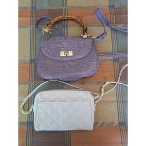 2) Unbranded Crossbody Bags. You Get Both! Both are Excellent.